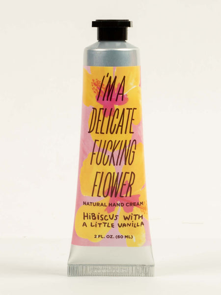 Blue Q I'm a Fucking Flower Hand Cream Hibiscus With A Little Vanilla