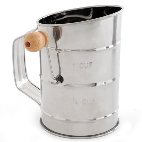 Norpro Stainless Steel Rotary Sifter 3 Cup