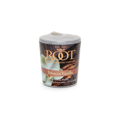 Root 20 hour Tabacco Vanilla Votive Candle