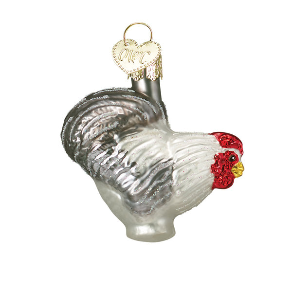 Old World Christmas Ornament Miniature Rooster