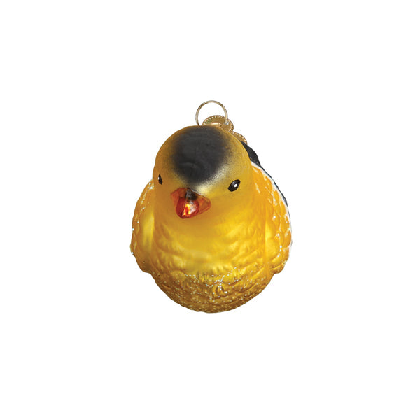 Old World Christmas American Goldfinch