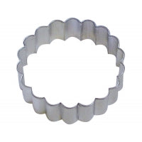 R&M 3.5" Fluted Round Biscuit Cutter