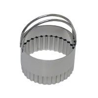 R&M 2.75" Stainless Steel Fluted Biscuit Cutter