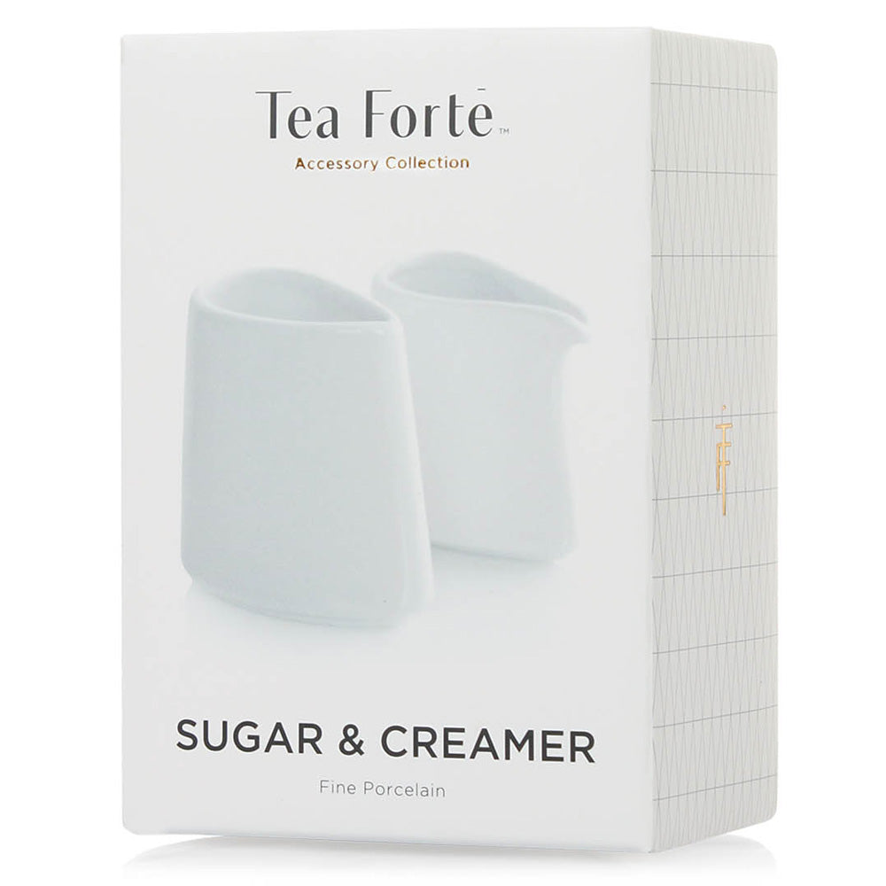Tea Forte Cafe Sugar and Creamer Set