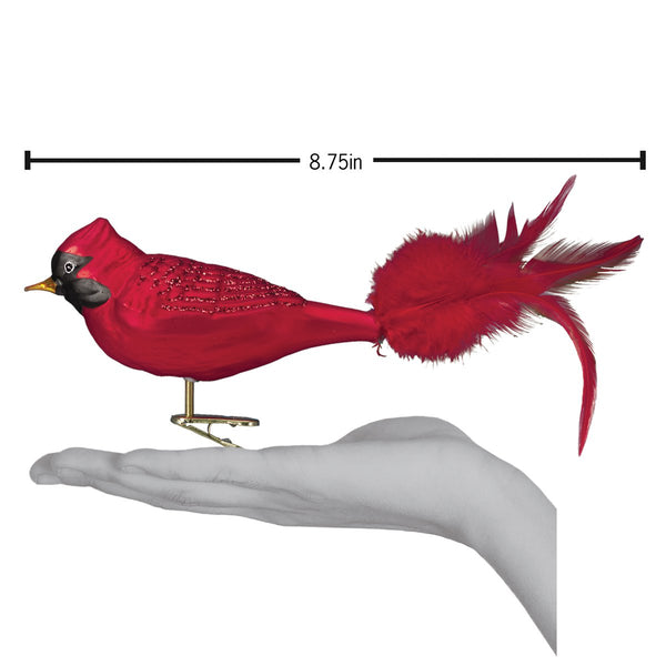 Old World Christmas Ornament Large Cardinal