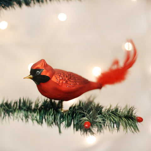 Old World Christmas Ornament Large Cardinal