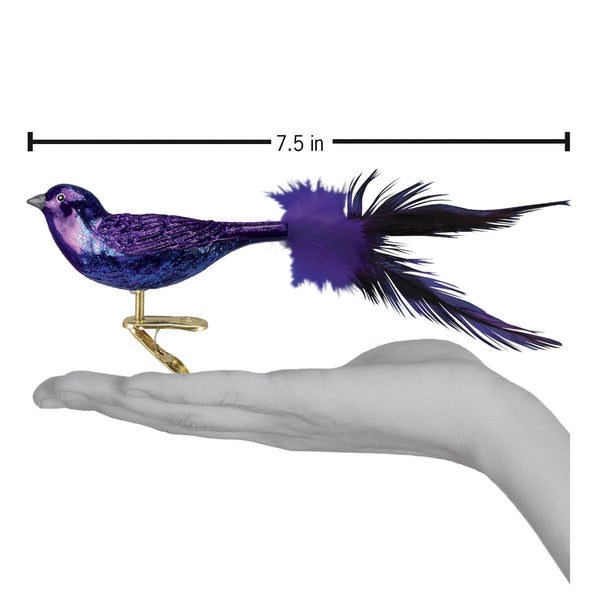 Old World Christmas Purple Martin Ornament