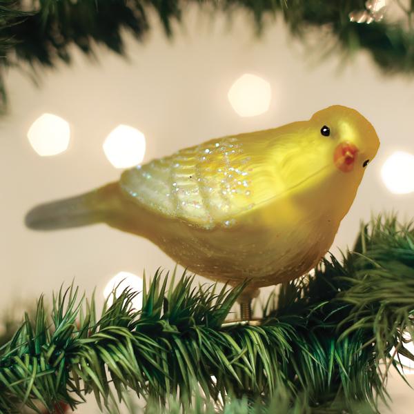 Old World Christmas Canary Ornament