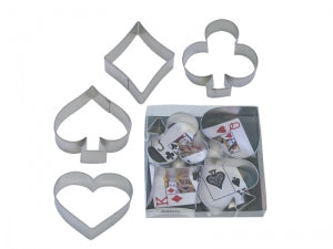 R&M 4 piece Card Suit Cutter Set