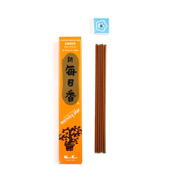 Nippon Kodo Amber Incense Sticks 50 Count