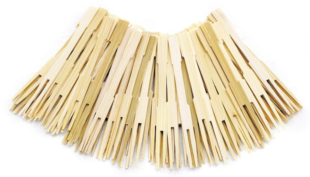 Norpro 72 Bamboo Party Forks