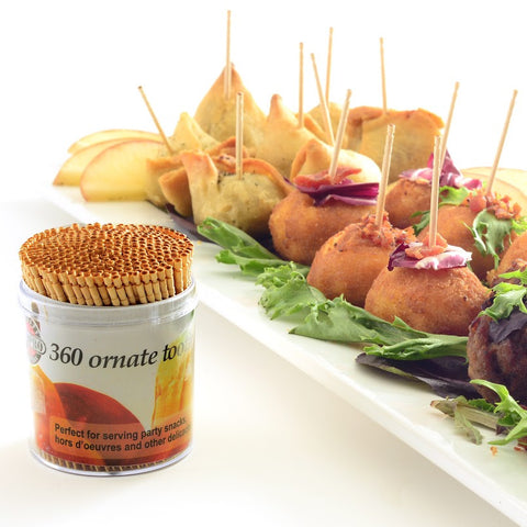 Norpro 360 Ornate Wood Toothpicks