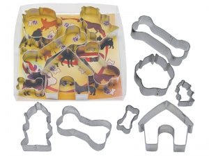 R&M 7 piece Dog Cookie Cutter Set