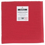 Now Designs Red Ripple Dishcloth Set of 2