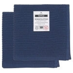 Now Designs Indigo Ripple Dishcloth Set of 2