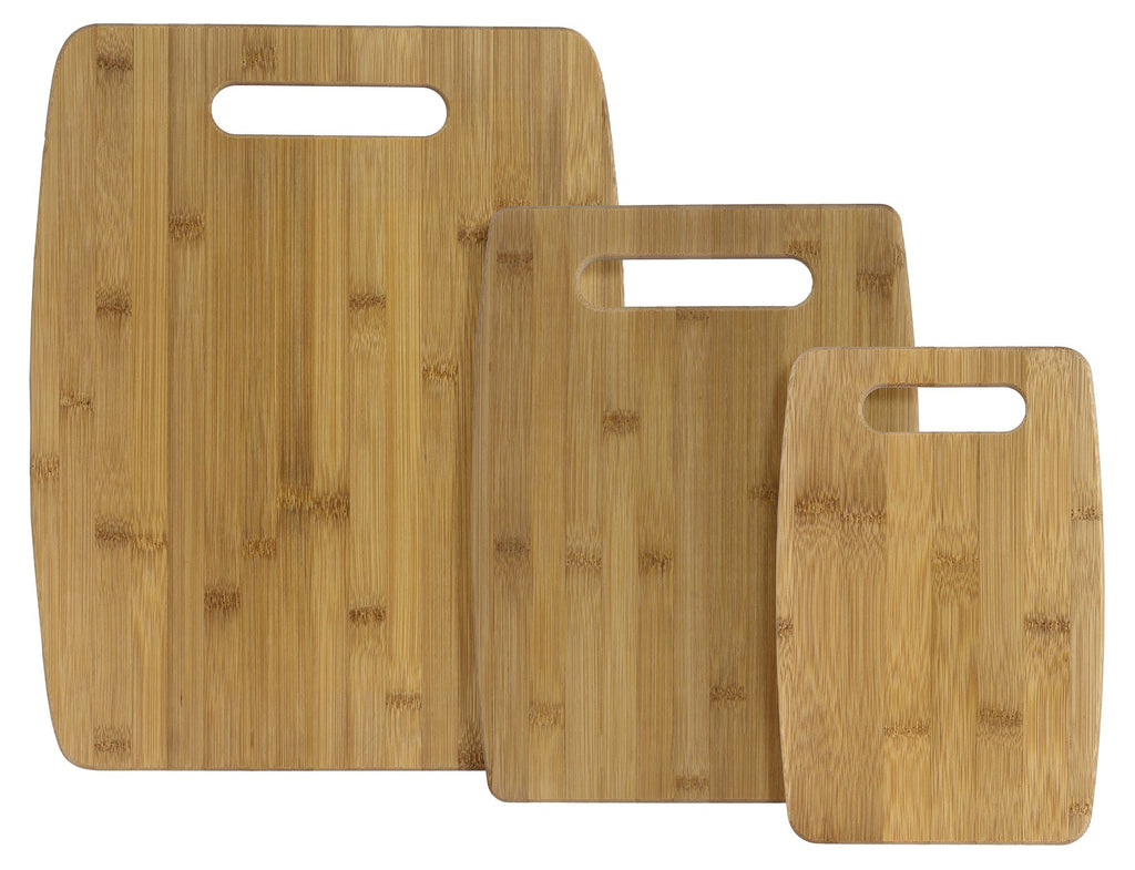 Totally Bamboo 3Pc Bamboo Cutting Board Set