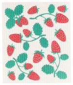Now Designs Ecologie Swedish Sponge Cloth Strawberries