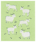 Now Designs Ecologie Swedish Sponge Cloth Goats