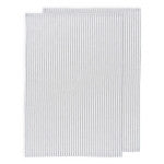 Now Designs London Gray Glass Towels Set of 2
