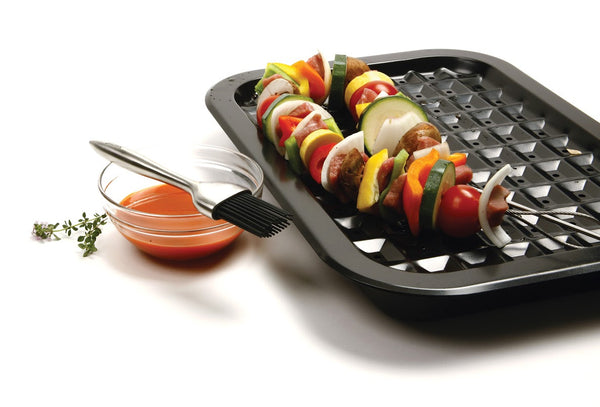 Norpro 7.5" Stainless Steel Silicone Basting/ Pastry Brush