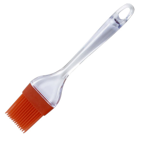 Norpro Silicone Basting/Pastry Brush Red With Clear Handle