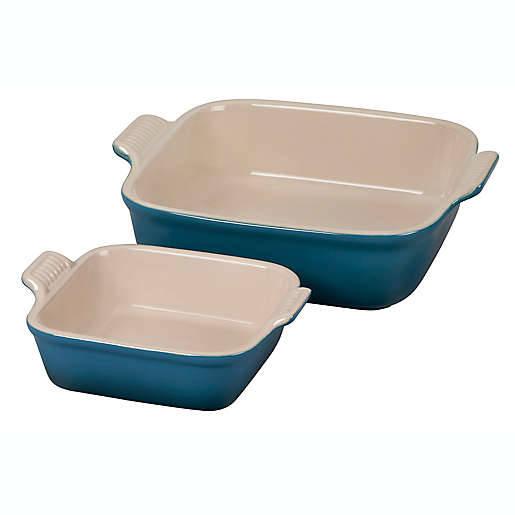 Le Creuset Marseille 2pc Square Dish Set