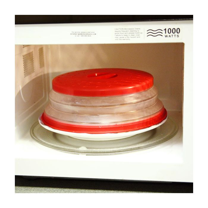 Norpro Knockdown Microwave Food Cover – Simple Tidings & Kitchen