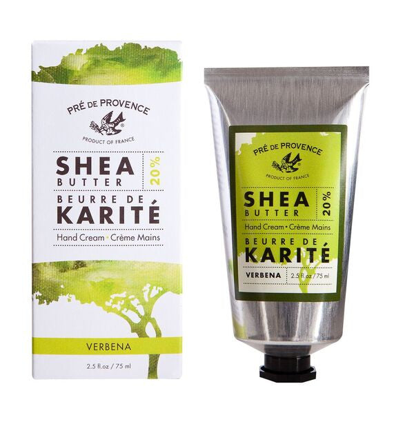 European Soaps Verbena 20% Shea Butter Hand Cream 75ml