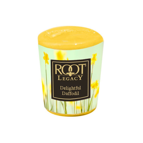 Root 20 hour Daffodil Votive Candle