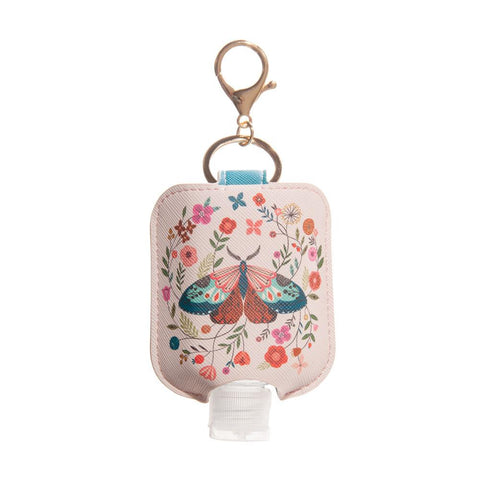 Studio O Floral Moth Hand Sanitizer Holder