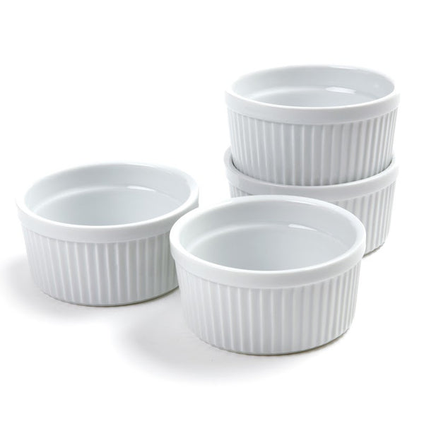 Norpro Set of 4 Porcelain Ramekins 8oz