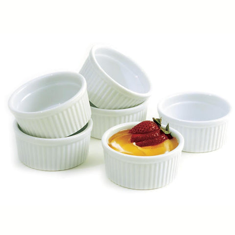 Norpro Set of 6 Porcelain Ramekins 4oz