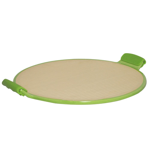 Sassafras Superstone® Pizza Maker with Silicone Grips