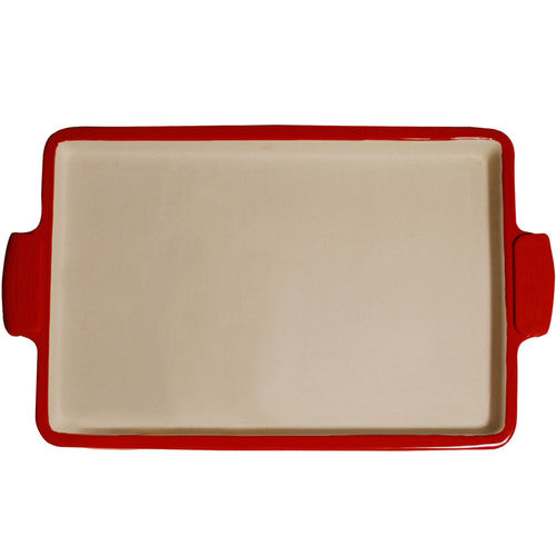 Sassafras Superstone® Sicilian Pizza Maker with Silicone Grips