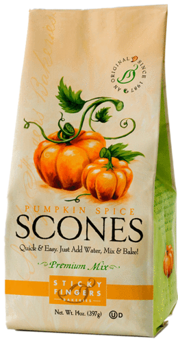 Sticky Fingers Bakery Scone Mix Pumpkin Spice