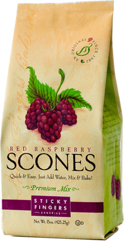 Sticky Fingers Bakery Scone Mix Red Raspberry