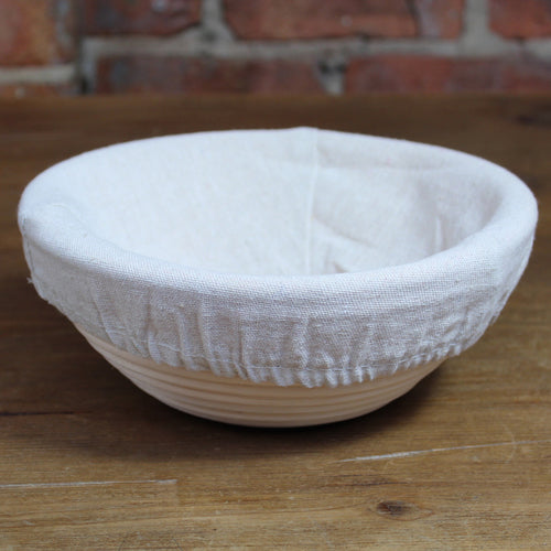 Sassafras Round Bread Proofing Basket with Linen Liner