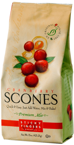 Sticky Fingers Bakery Scone Mix Cranberry