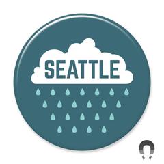 BB Seattle Rain Magnet