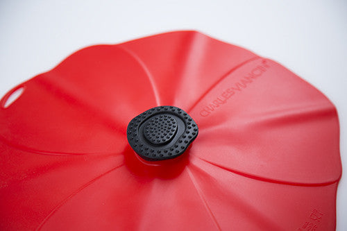 Charles Viancin Extra Large Silicone Lid 13" Poppy