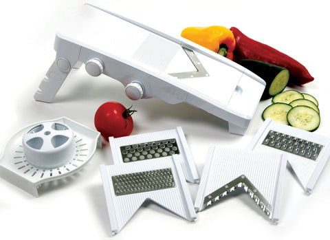 Norpro V-Slicer/Grater Mandolin With Safety Guard Holder