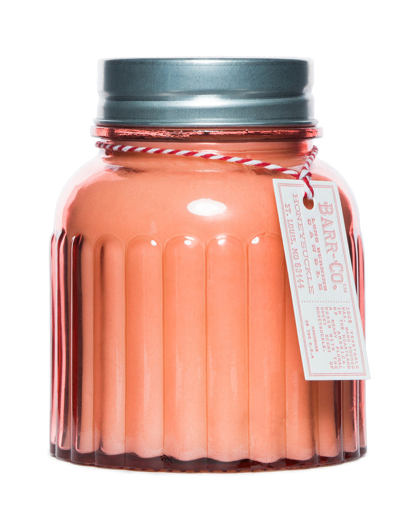 KHall Apothecary Jar Candle Honeysuckle