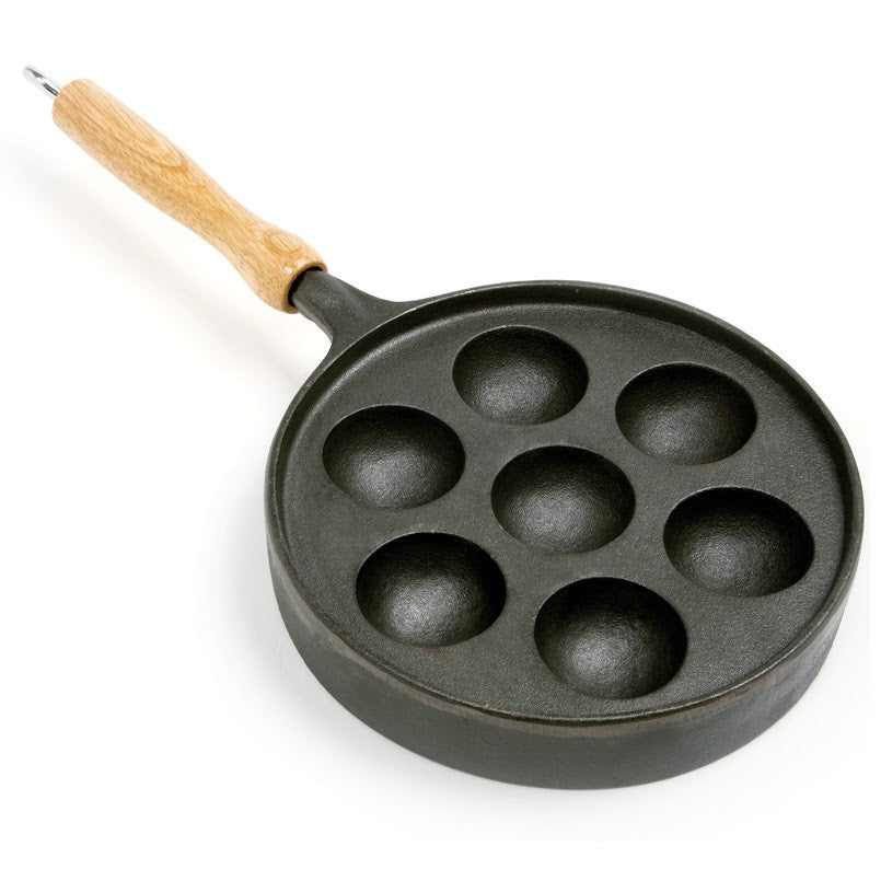 Norpro Cast Iron Aebleskiver Pan