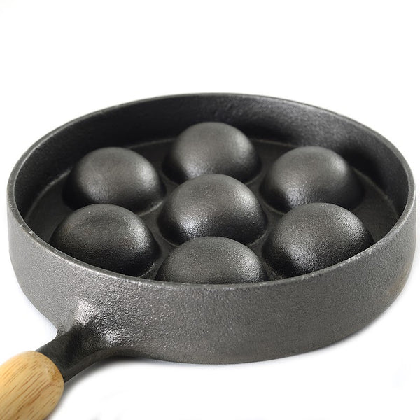Norpro Cast Iron Aebleskiver Pan