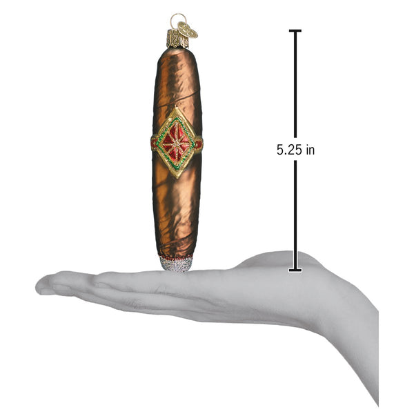 Old World Christmas Cigar Ornament