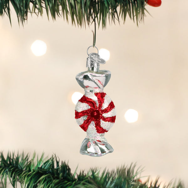 Old World Christmas Peppermint Candy Ornament