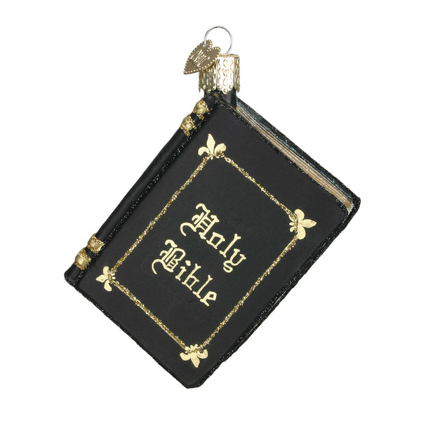 Old World Christmas Bible Ornament