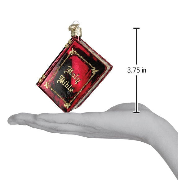 Old World Christmas Bible Ornament