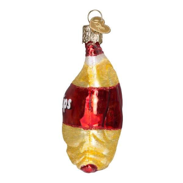 Old World Christmas Bag of Chips Ornament