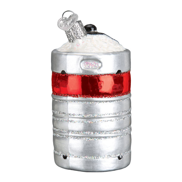 Old World Christmas Ornament Beer Keg